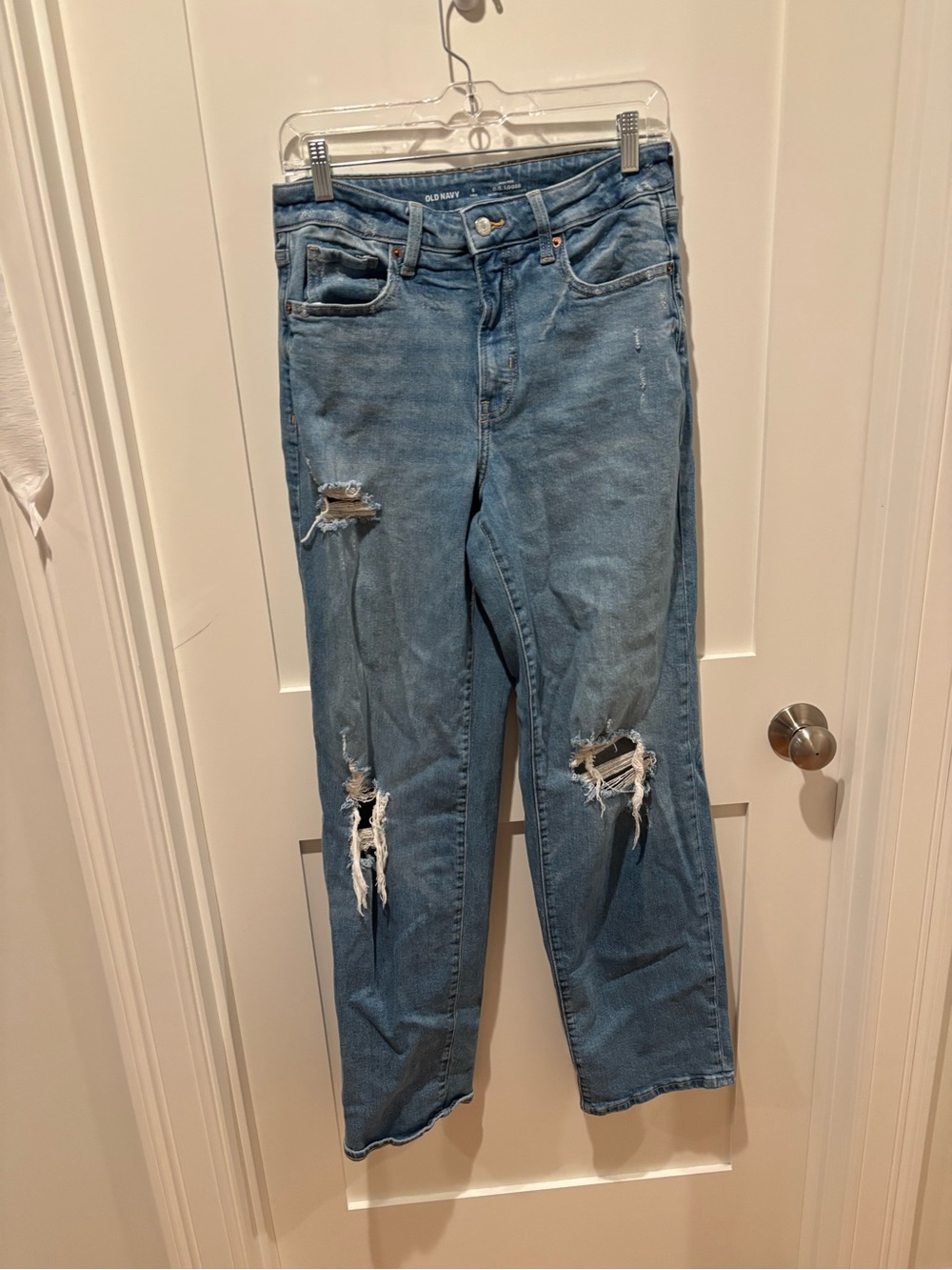 Old Navy High Rise OG Loose Jean 6 Long